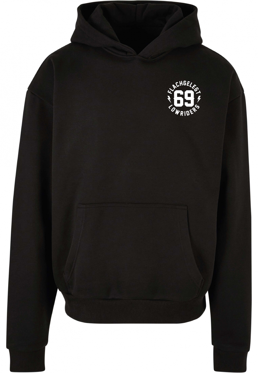 FLACHGELEGT® LowRiders 3.0 Premium Hoody Oversize