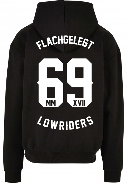 FLACHGELEGT® LowRiders 3.0 Premium Hoody Oversize